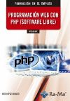 PROGRAMACION WEB CON PHP (SOFTWARE LIBRE)